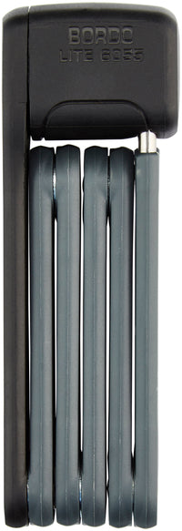 ABUS Bordo Lite Mini 6055/60 Faltschloss schwarz/grau – aktuelle Variante