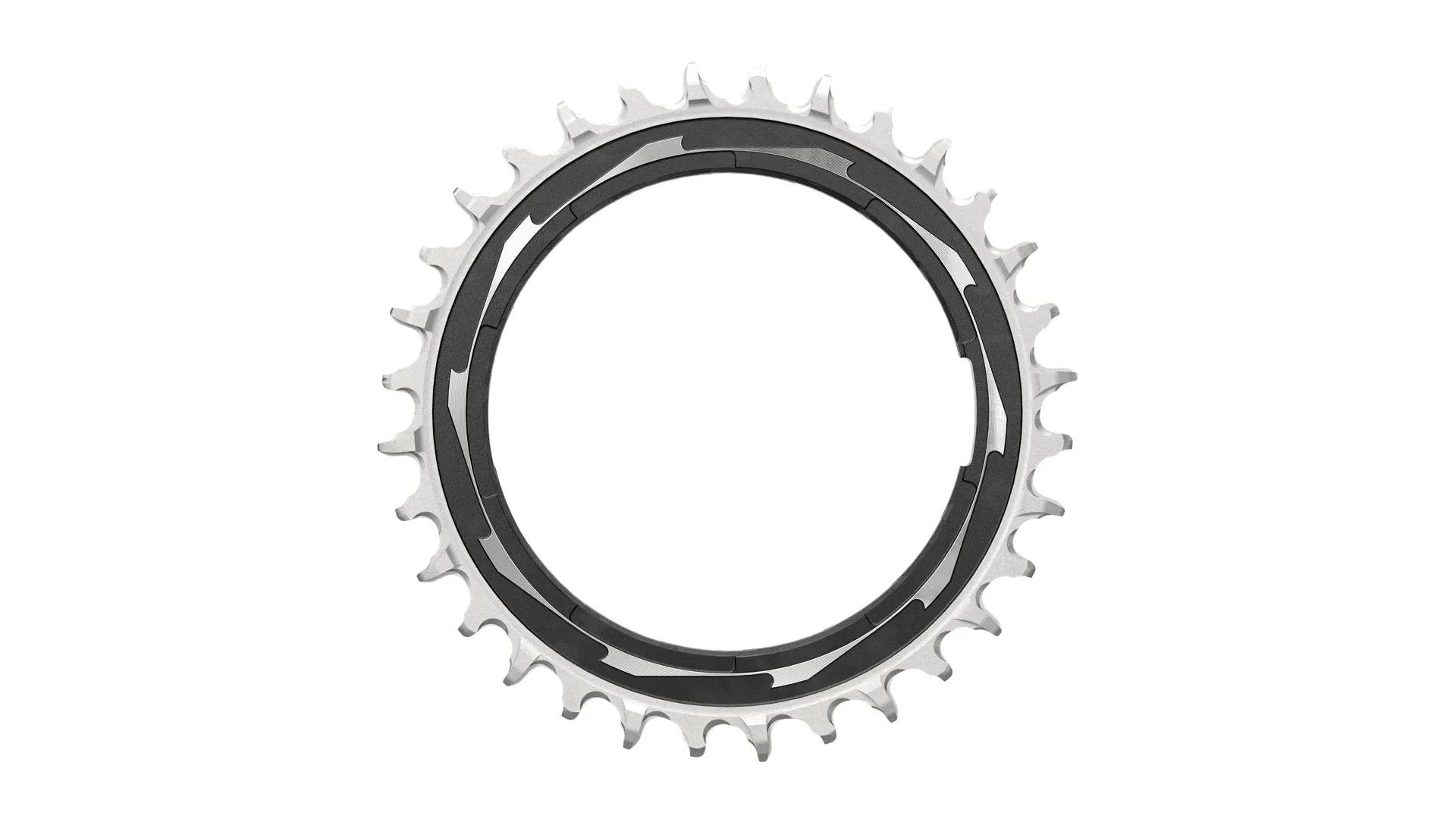 SRAM Eagle T-Type Powermeter Kettenblatt 32Z 12-fach 0mm Offset schwarz/silber