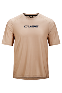 Cube Funktionsshirt kurzarm beige