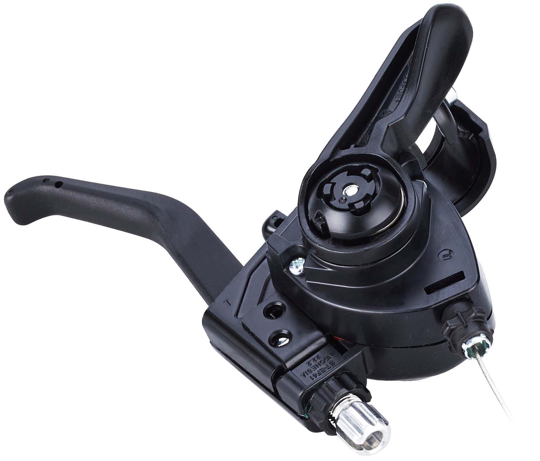 Shimano Altus ST-EF41 EZ fire plus STI set for V-brakes, 3x7 speed, 2-finger lever, black Shimano Altus ST-EF41 EZ fire plus STI set for V-brakes, 3x7 speed, 2-finger lever, black