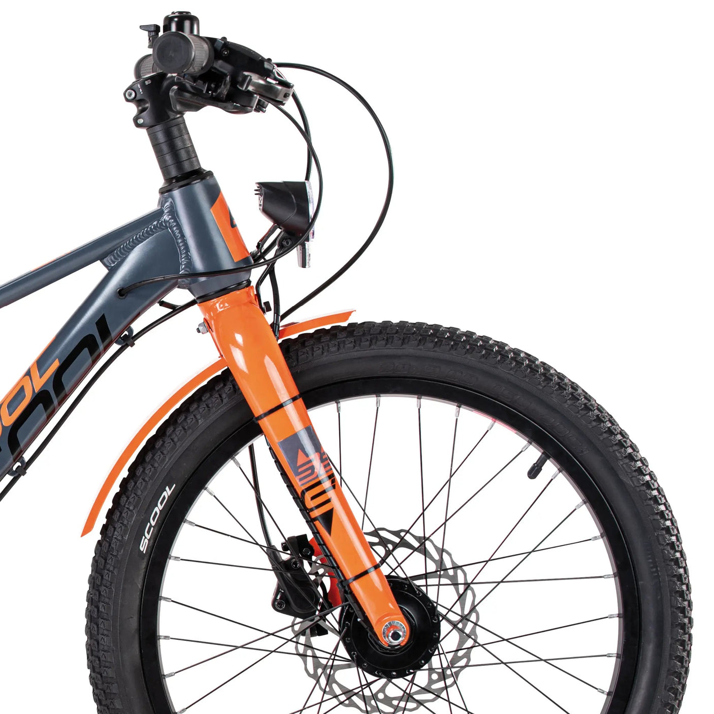 S'COOL Junior Bikes XXlite evo disc 20 Zoll 7-Gang Grey/Orange