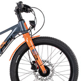 S'COOL Junior Bikes XXlite evo disc 20 Zoll 7-Gang Grey/Orange