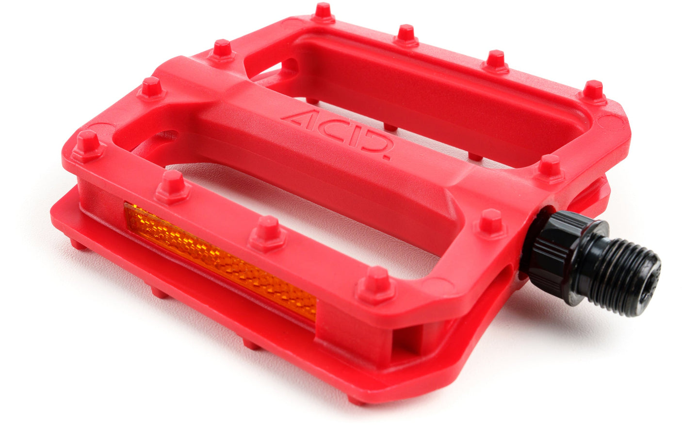 flat pedale rot ACID Pedale FLAT C3-ZP red