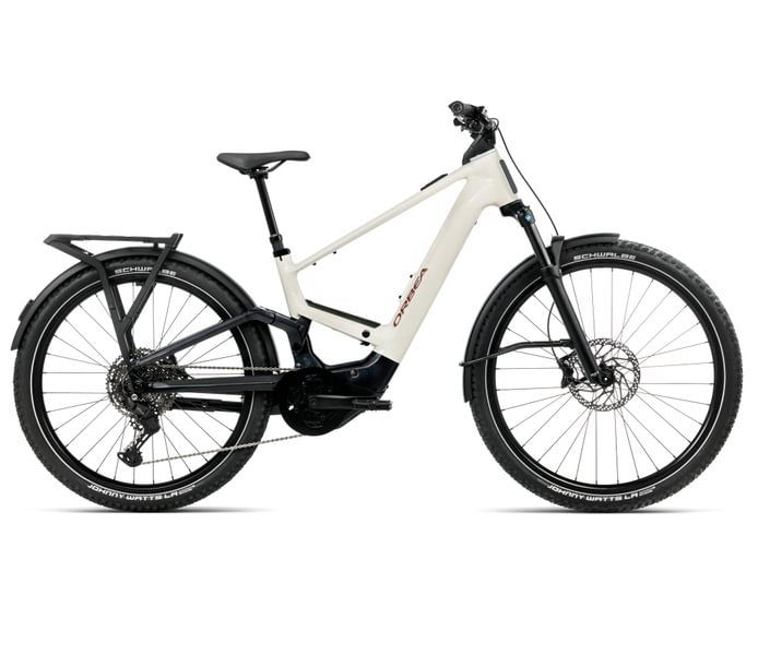 damen orbea e bike Orbea MUGA 30 (2026) | Urban Bike | Ivory White - Black (Gloss)