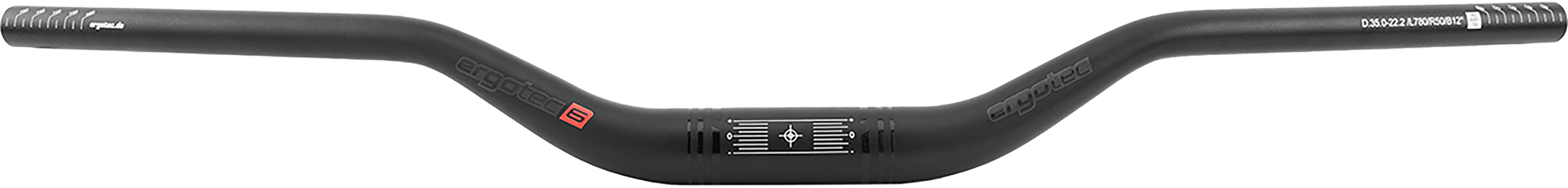 Humpert Ergotec Riser 50 Lenker Ø35mm 12° schwarz