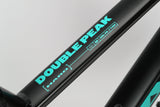 Haro Bikes Double Peak 2 - Matte Black / Teal (2025)
