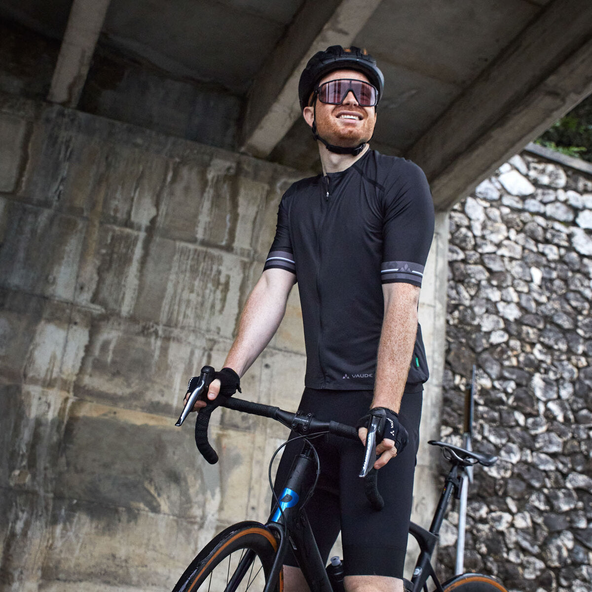 VAUDE Furka FZ Tricot II schwarz | Herren Radtrikot kurzarm