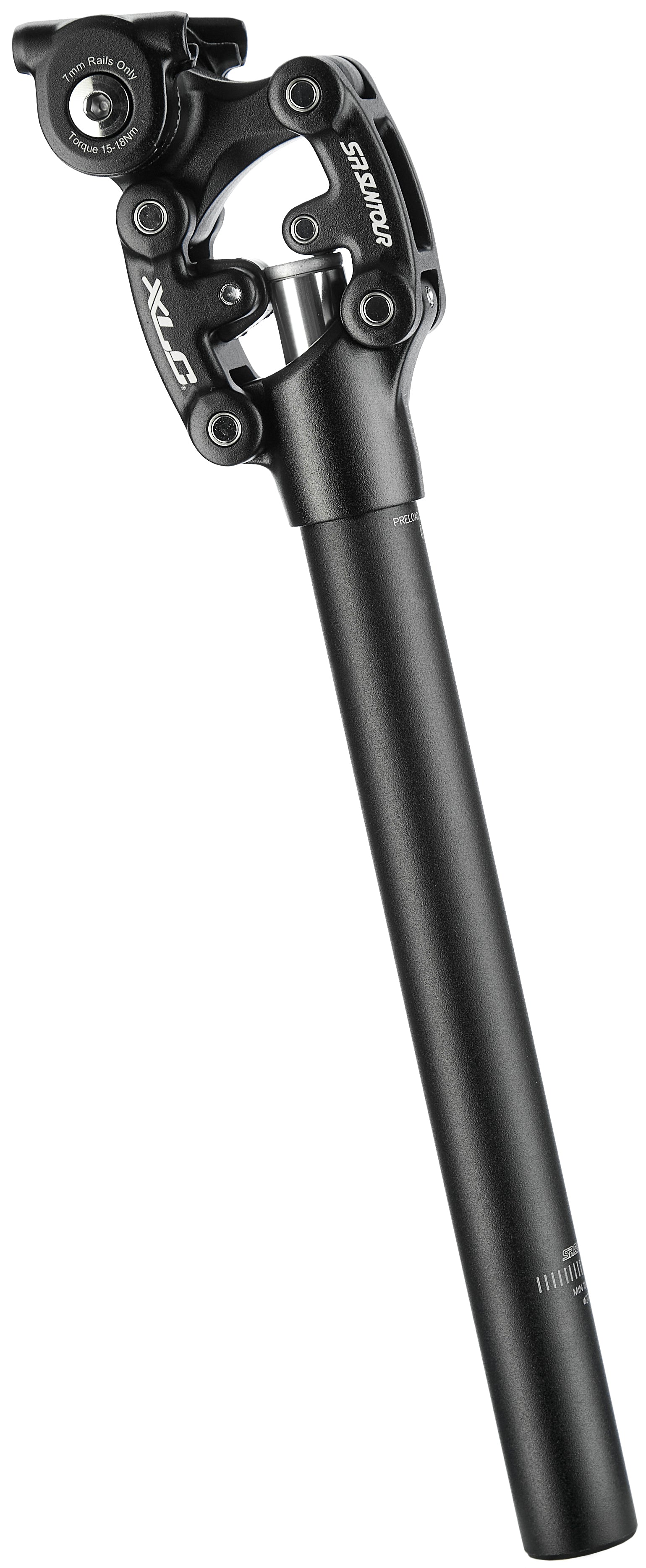 XLC SP-S11 Federsattelstütze Ø27,2mm schwarz