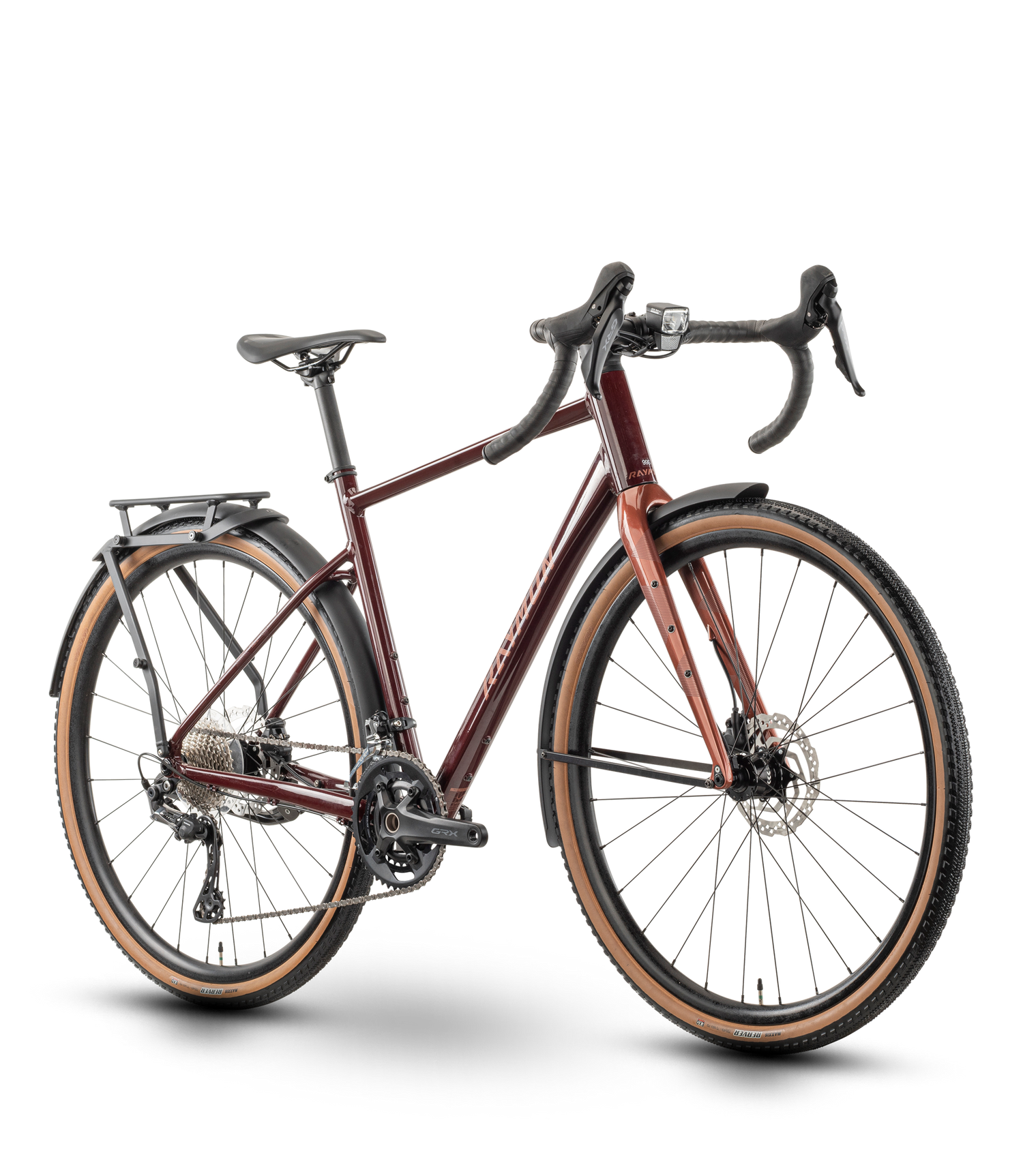 gravel bike straßenzulassung Raymon Territ Pro Street (2026) | Gravelbike | maroonbrown/brick