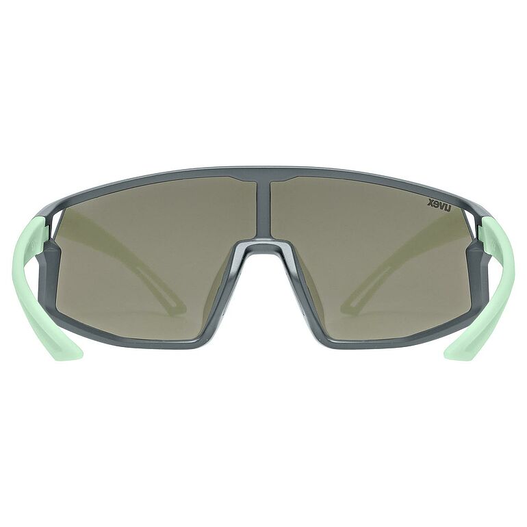 uvex Skyryse Jr. Radbrille Grey-Green Matt / Mirror Blue