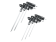 Topeak DuoHex Innensechstkantschlüssel Set mit T-Griff 2/2,5/3/4/5/6mm