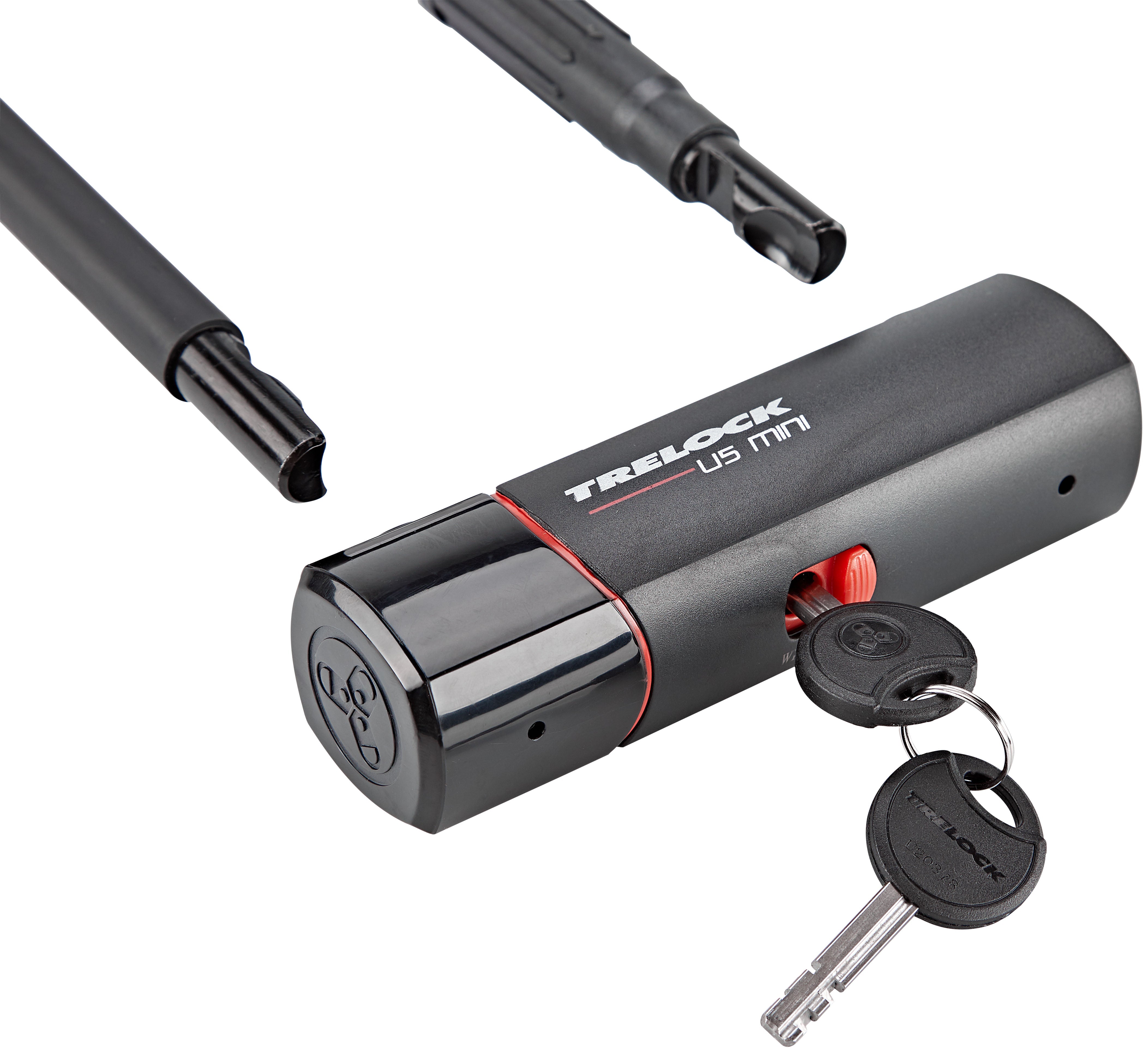 Trelock U5 Mini Bügelschloss inkl. ZB 401 Halterung