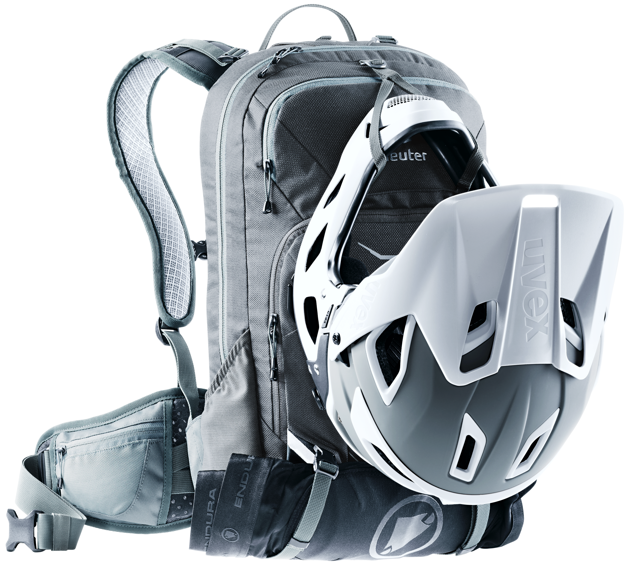 deuter Attack 16 Fahrradrucksack grau