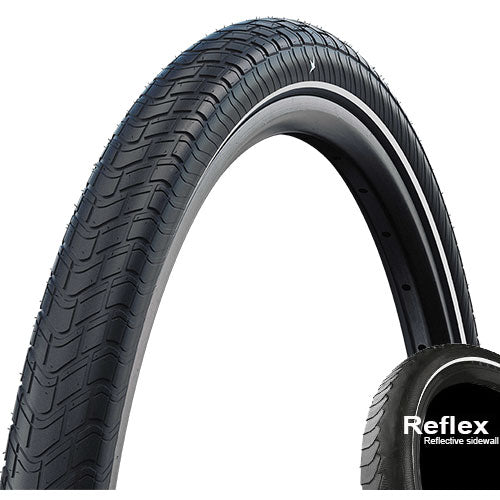 Schwalbe MOTION BIG APPLE RaceGuard ADDIX E-25 reflex schwarz