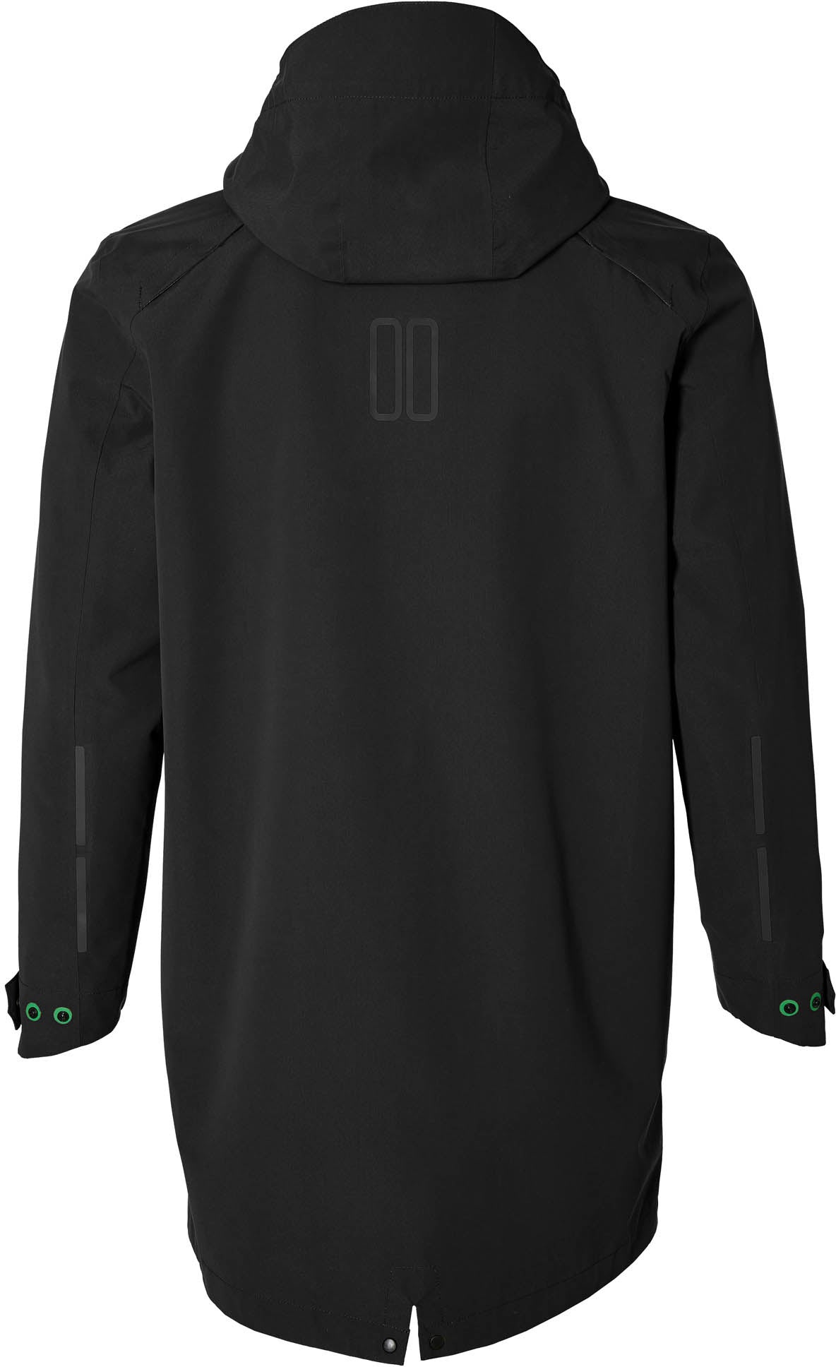 Basil Mosse Regenparka Herren schwarz