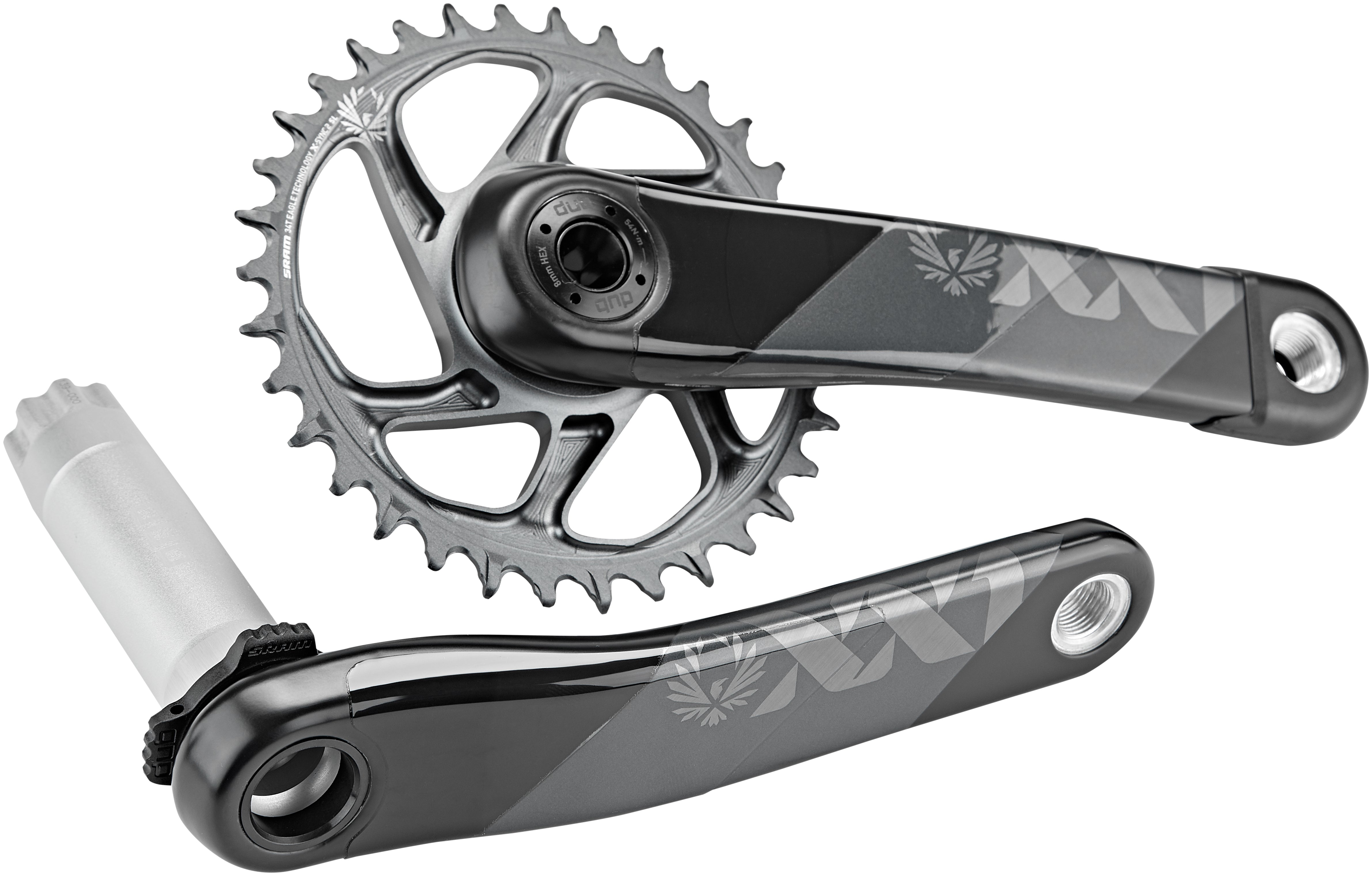 SRAM XX1 Eagle Boost DUB Kurbelsatz 12-fach 34Z schwarz
