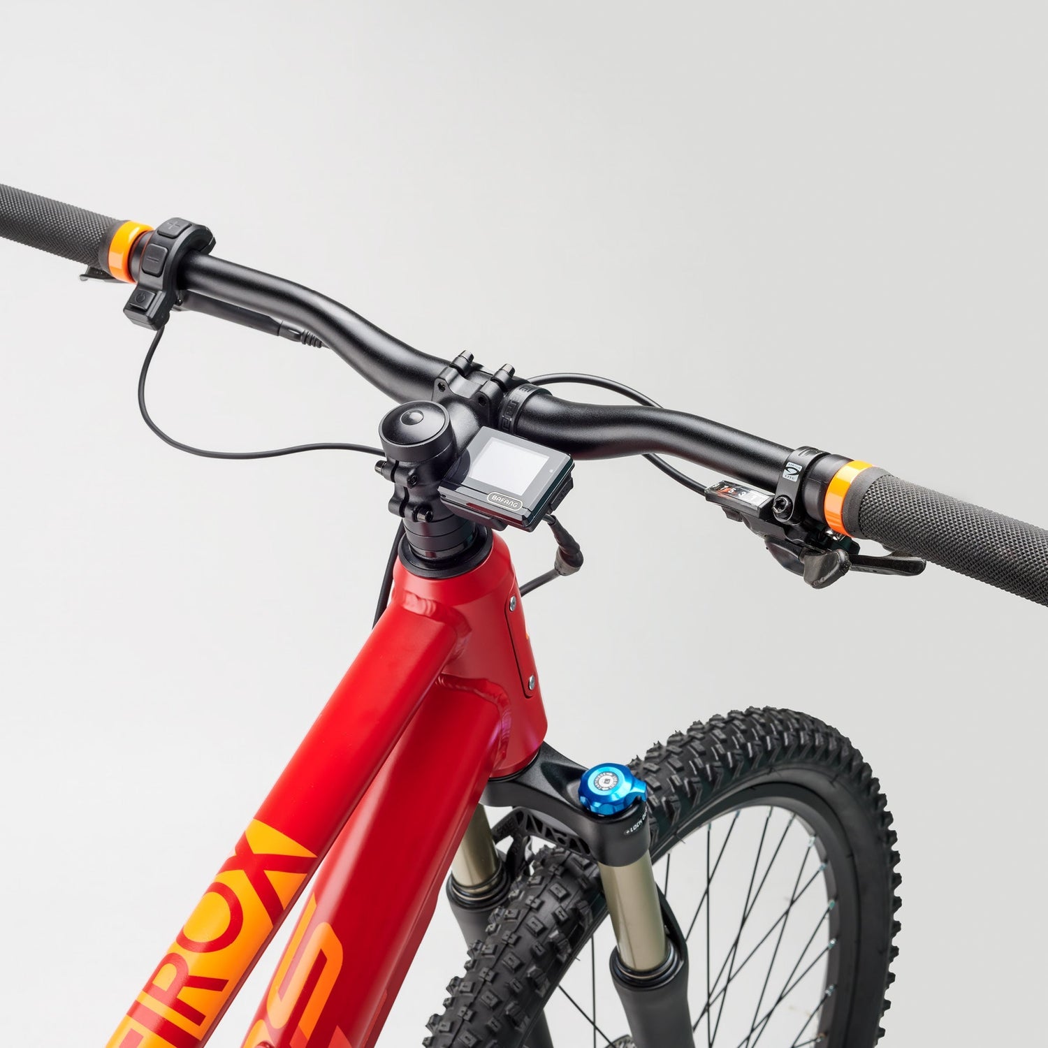 S'COOL Junior Bikes E-Kinderfahrrad |  e-troX race 26 Zoll  9-Gang Red/Orange