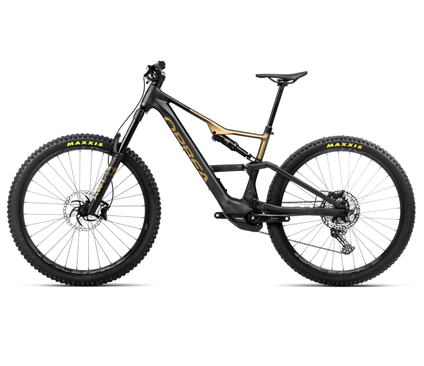 Orbea RISE LT H20 Diamond Black-Splash Olive Green Matt (2025)