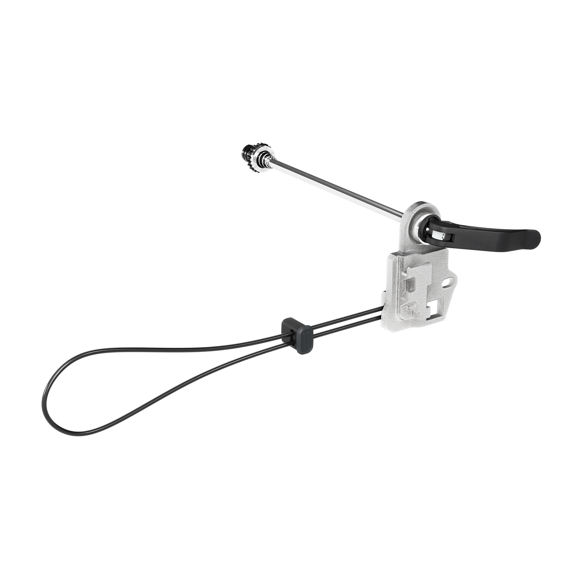 Thule ezHitch™ mit Schnellspannschraube Achsmontageplatte schwarz/silber