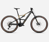 Orbea RISE SL H20 (2025) | 29 Zoll Light E-MTB | Diamond Black-Splash Olive Green – aktuelle Variante