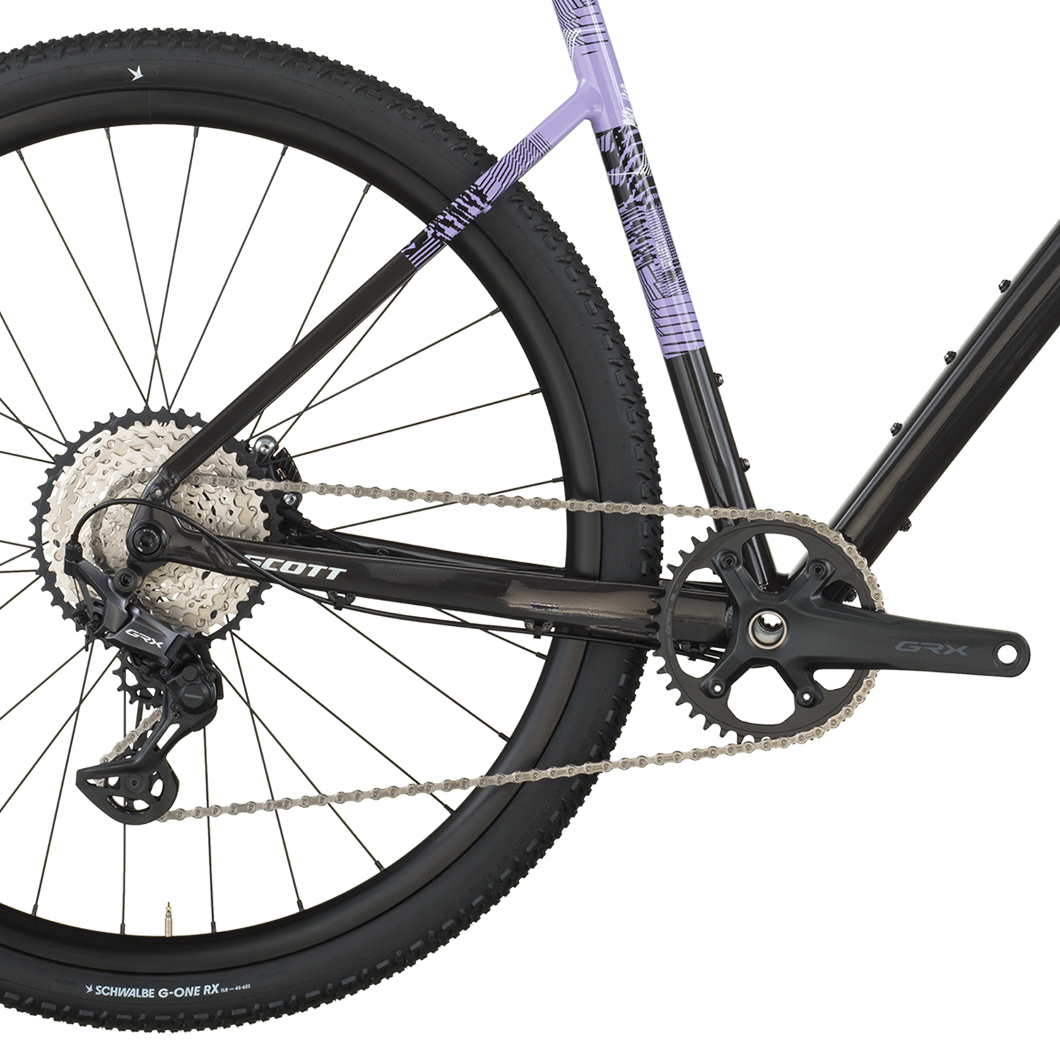 fahrrad de 10 Scott Speedster Gravel 10 (2026) | Gravelbike | carbon black/tulip purple