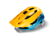CUBE Helm TROOPER yellow´n´blue´n´pink