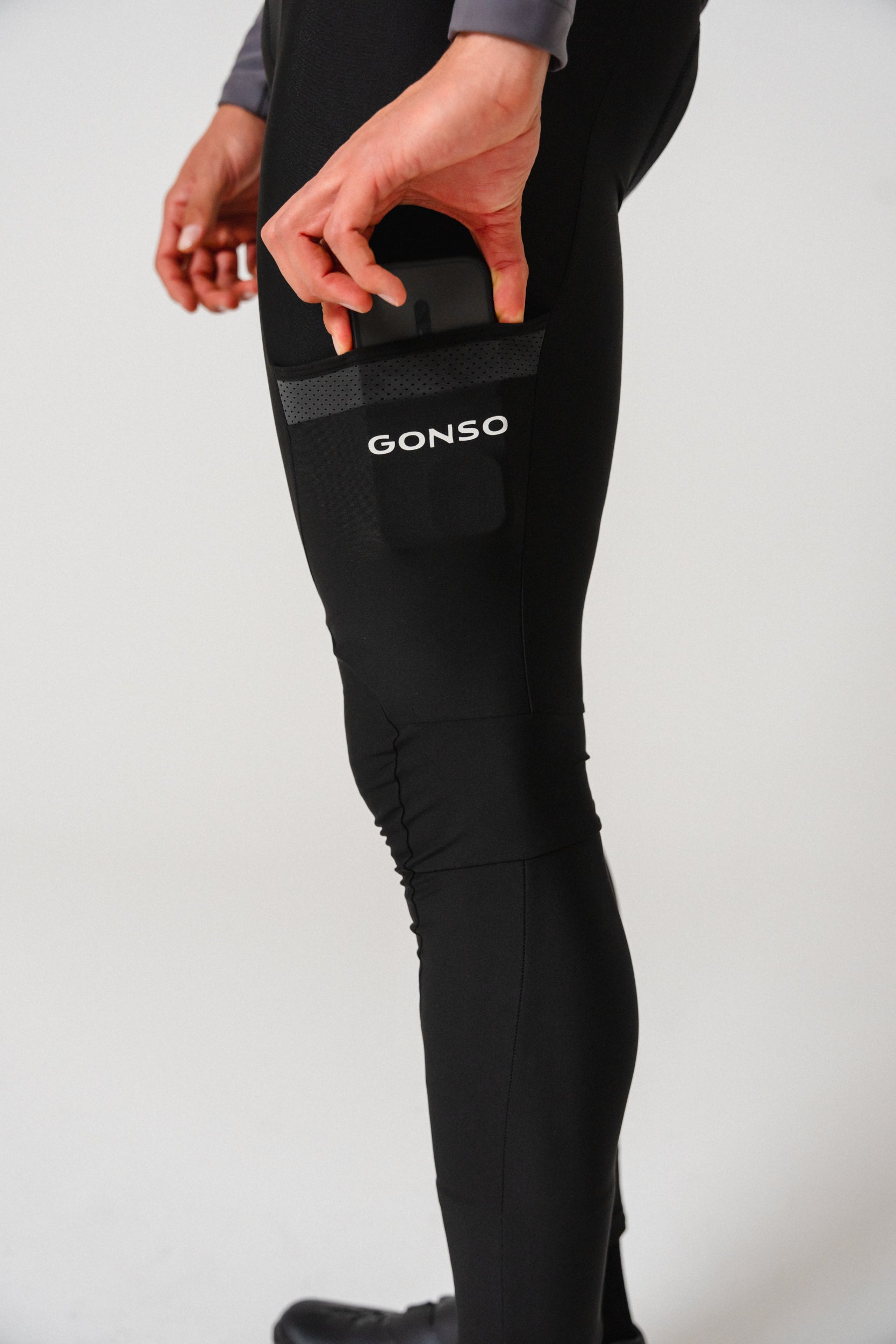 Gonso Essential Bib Tight Cargo SC M black