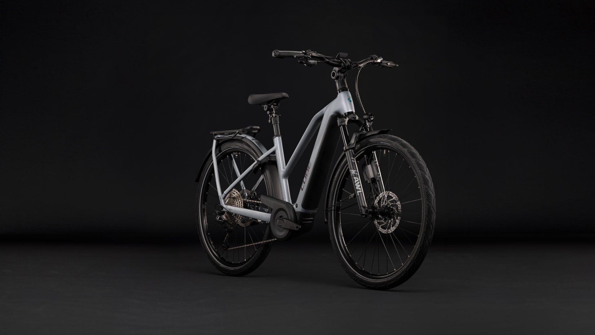 B-Ware: Cube Kathmandu Hybrid EXC 800 Trapez slategrey´n´chrome (2027)