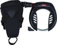 Abus PRO SHIELD™ Plus 5950 NR schwarz + Rah­men­schlosskette 6KS/85 + Tasche ST5950