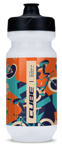 CUBE Trinkflasche Flow 500 blue´n´orange – aktuelle Variante