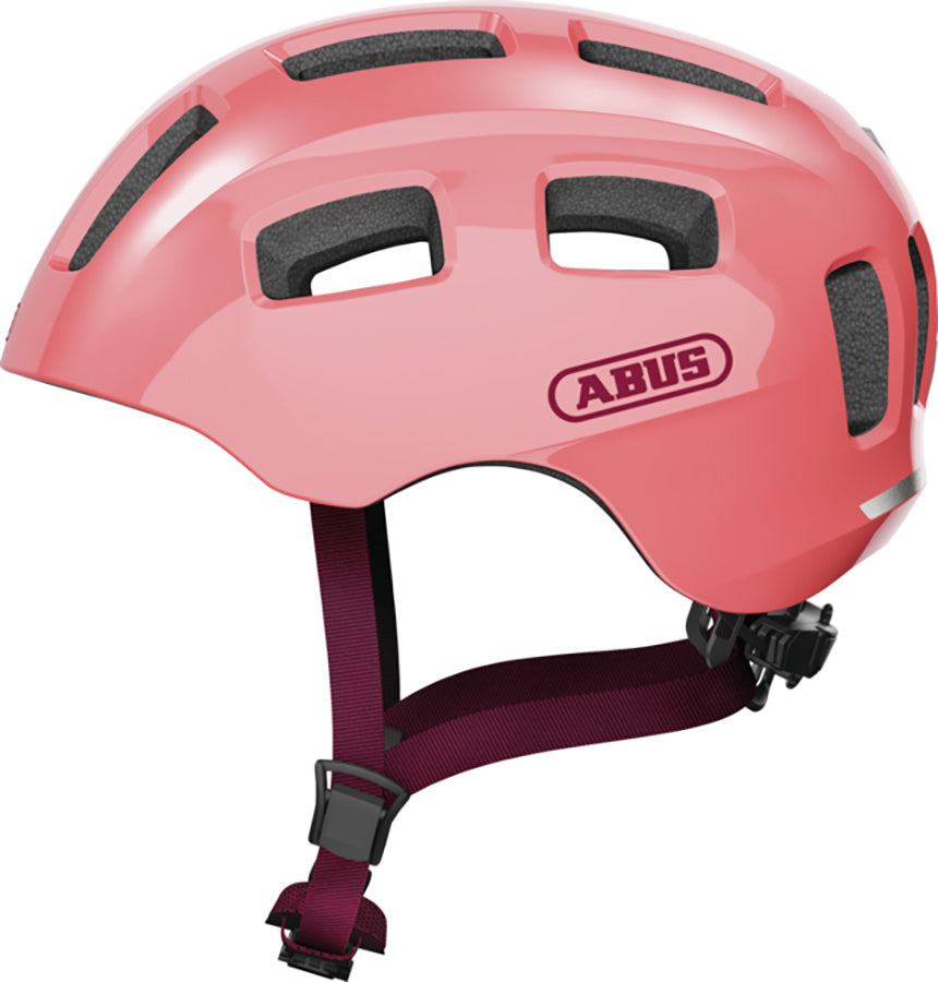 roter fahrradhelm Abus Youn-I 2.0 Helm Jugend Kinder Fahrradhelm | rot