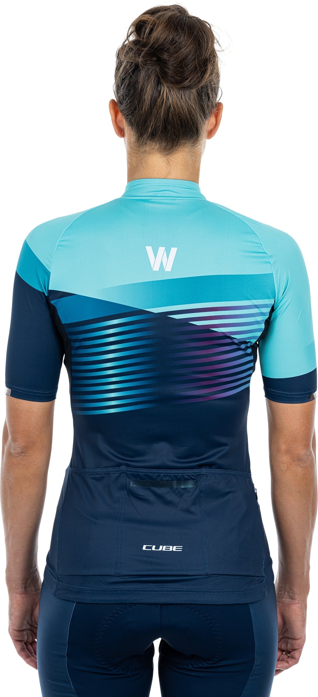 cube rennrad trikot damen Cube TEAMLINE WS Trikot kurzarm | Damen Radtrikot kurzarm | blue´n´mint
