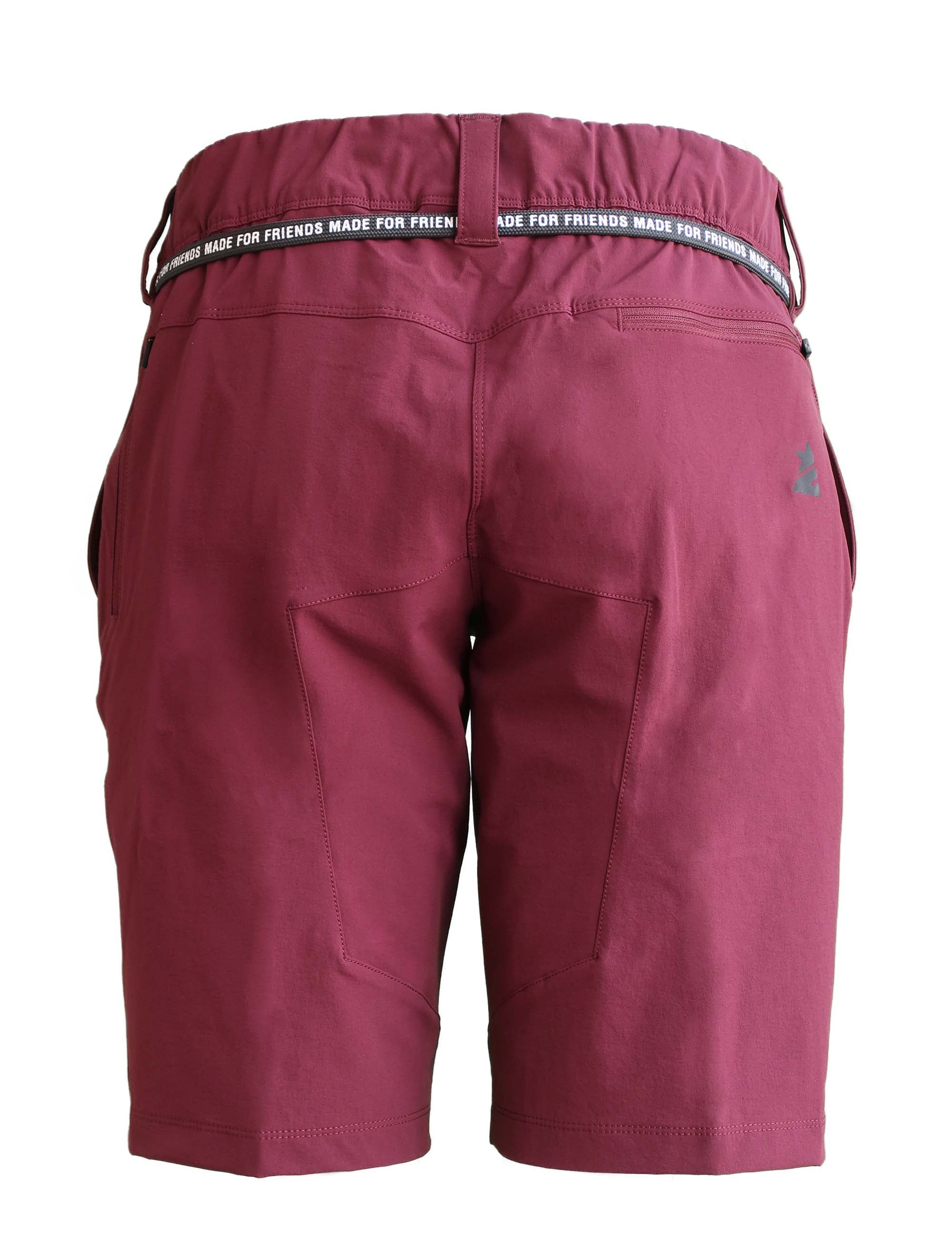 Zimtstern Xalpz Tech Shorts Wmns Windsor Wine