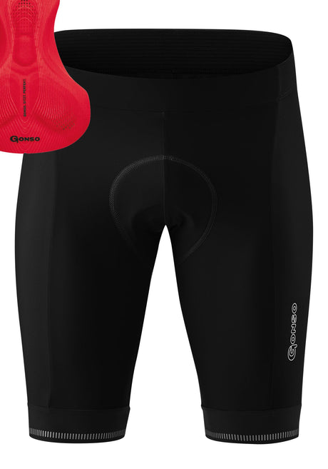 Gonso SITIVO Red M Shorts Herren black/fire