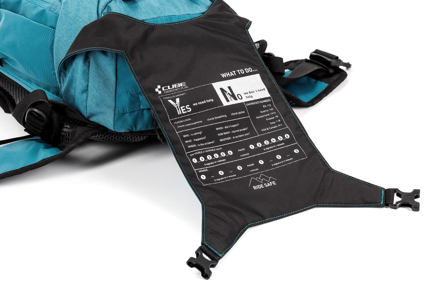 fahrradrucksack herren cube Cube Edge Trail Fahrradrucksack 16l blau