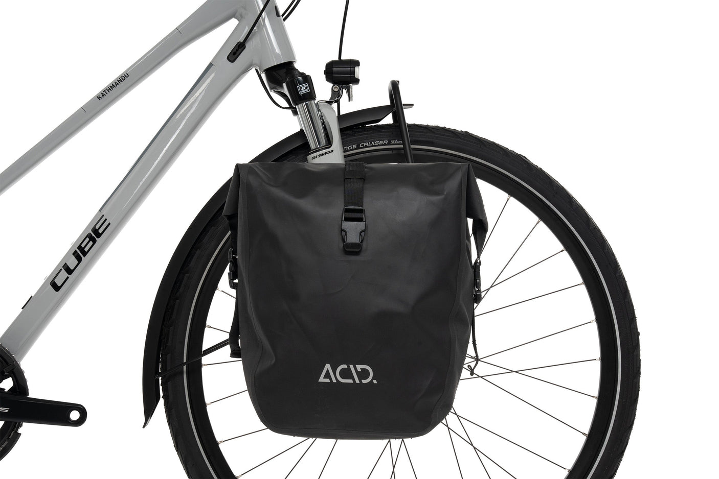lowrider fahrradtaschen ACID Gepäckträger LOWRIDER Suspension MTB Black