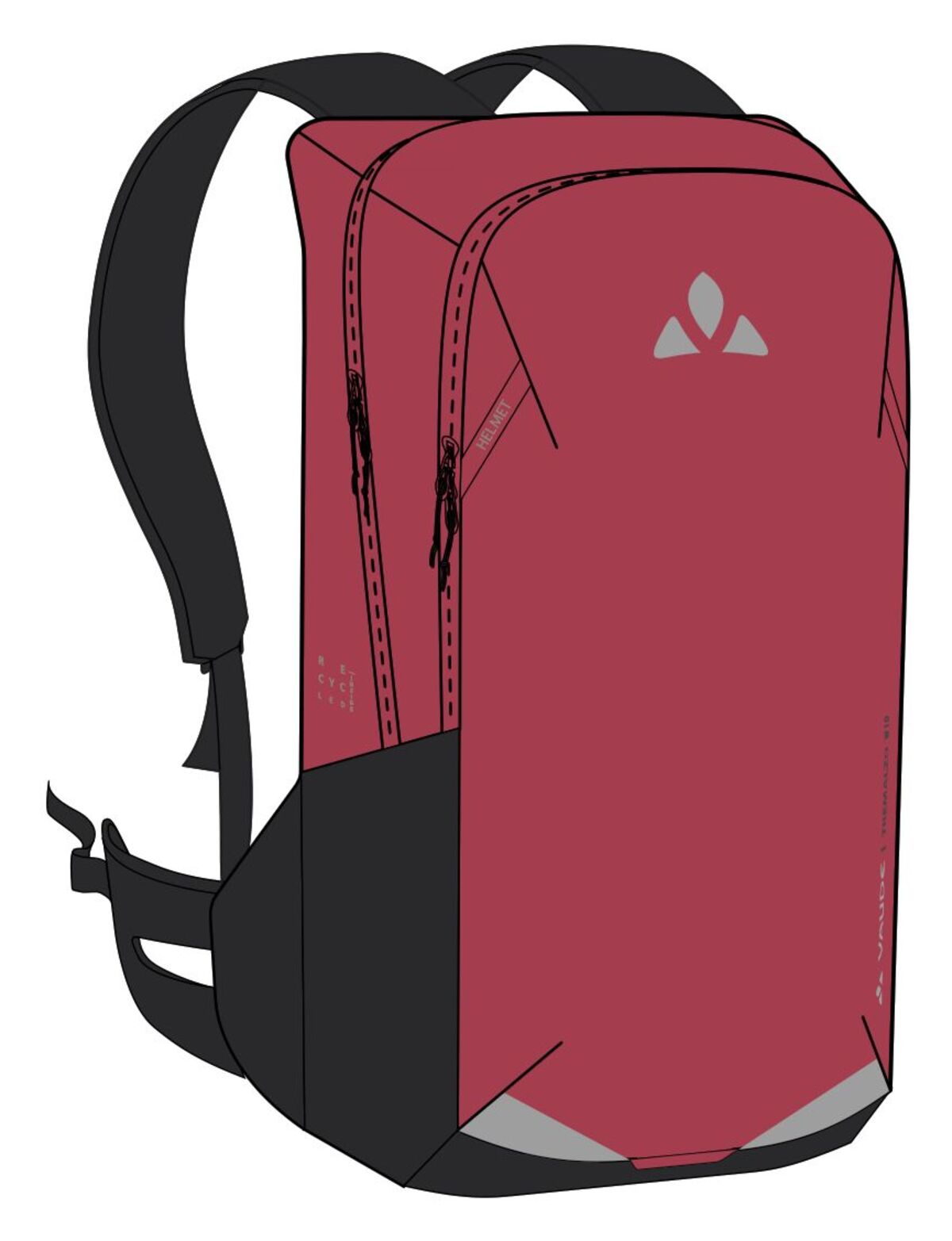 VAUDE Trailvent 10 Damen orange