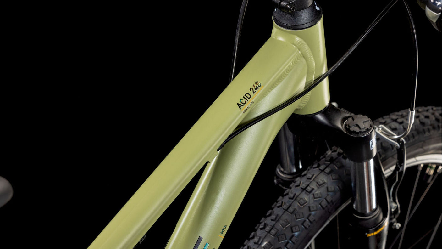 cube fahrrad 24 zoll acid 240 Cube Acid 240 (2026) | 24 Zoll Kinderfahrrad | lightolive´n´orange