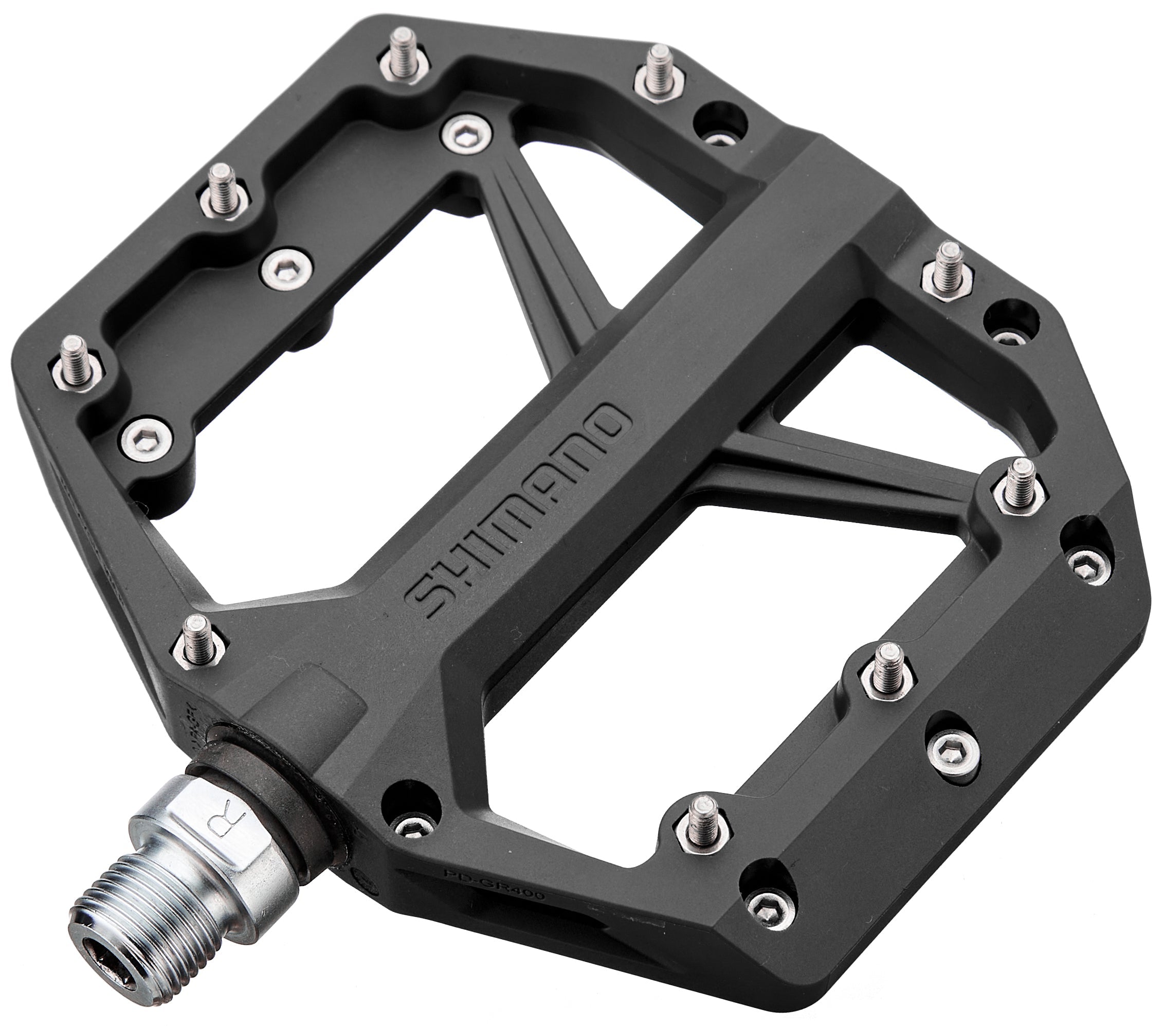 flat pedal schwarz Shimano PD-GR400 Pedale schwarz