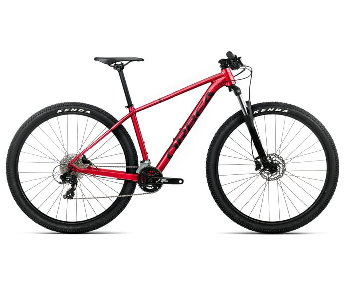 mountainbike damen rot Orbea ONNA 50 (2026) | 29 Zoll MTB Hardtail | Burning Red (Gloss) - Black (Matt)