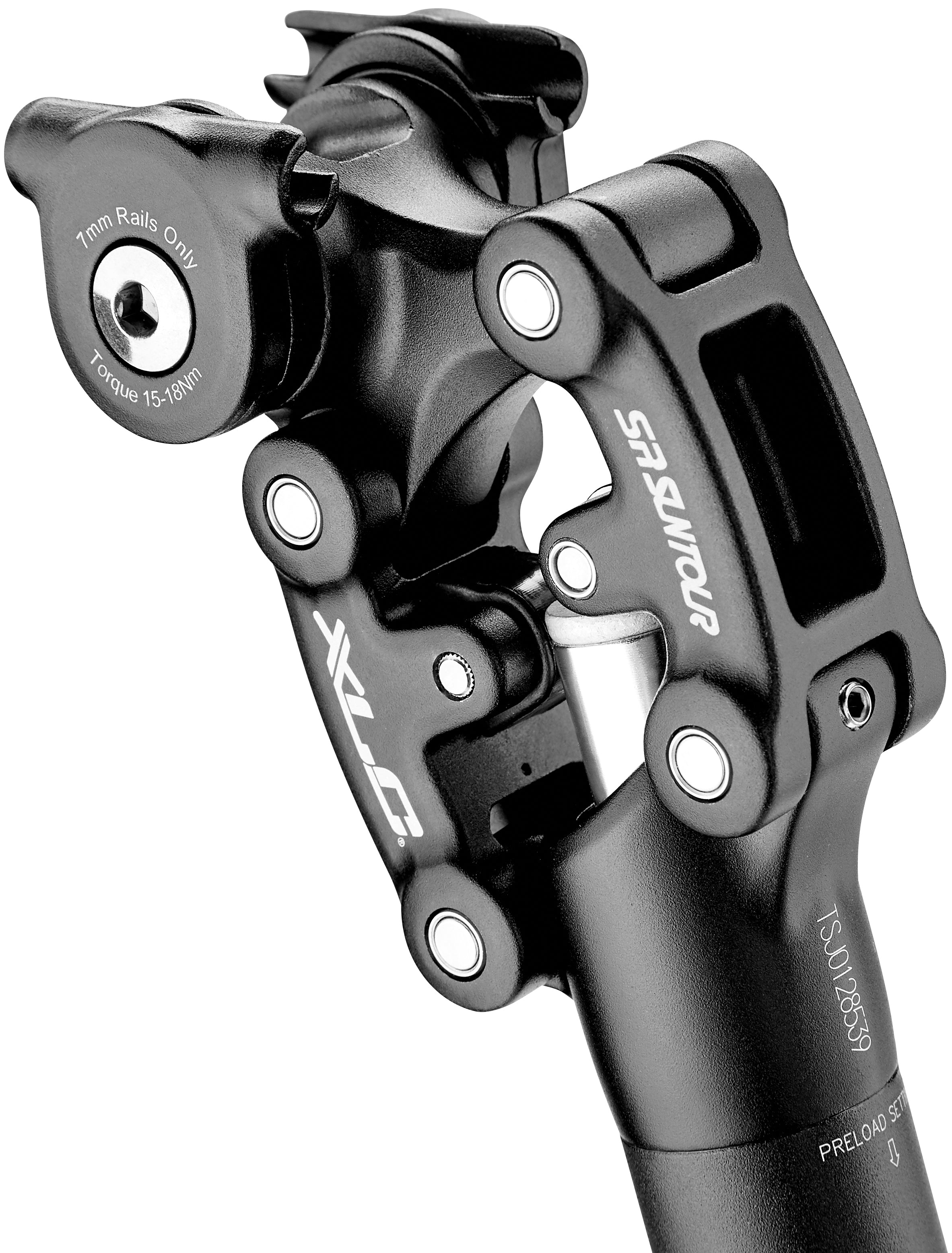 XLC SP-S11 Federsattelstütze Ø31,6mm schwarz