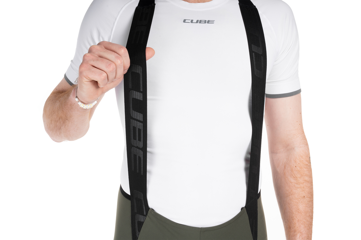 Cube GRAVEL Trägerhose CARGO olive