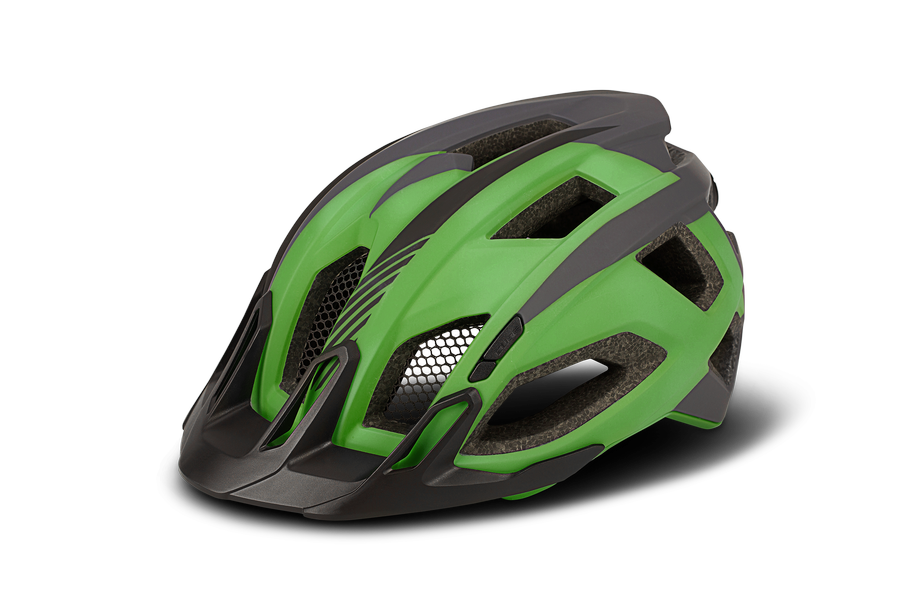 Cube QUEST Helm green´n´grey´n´black