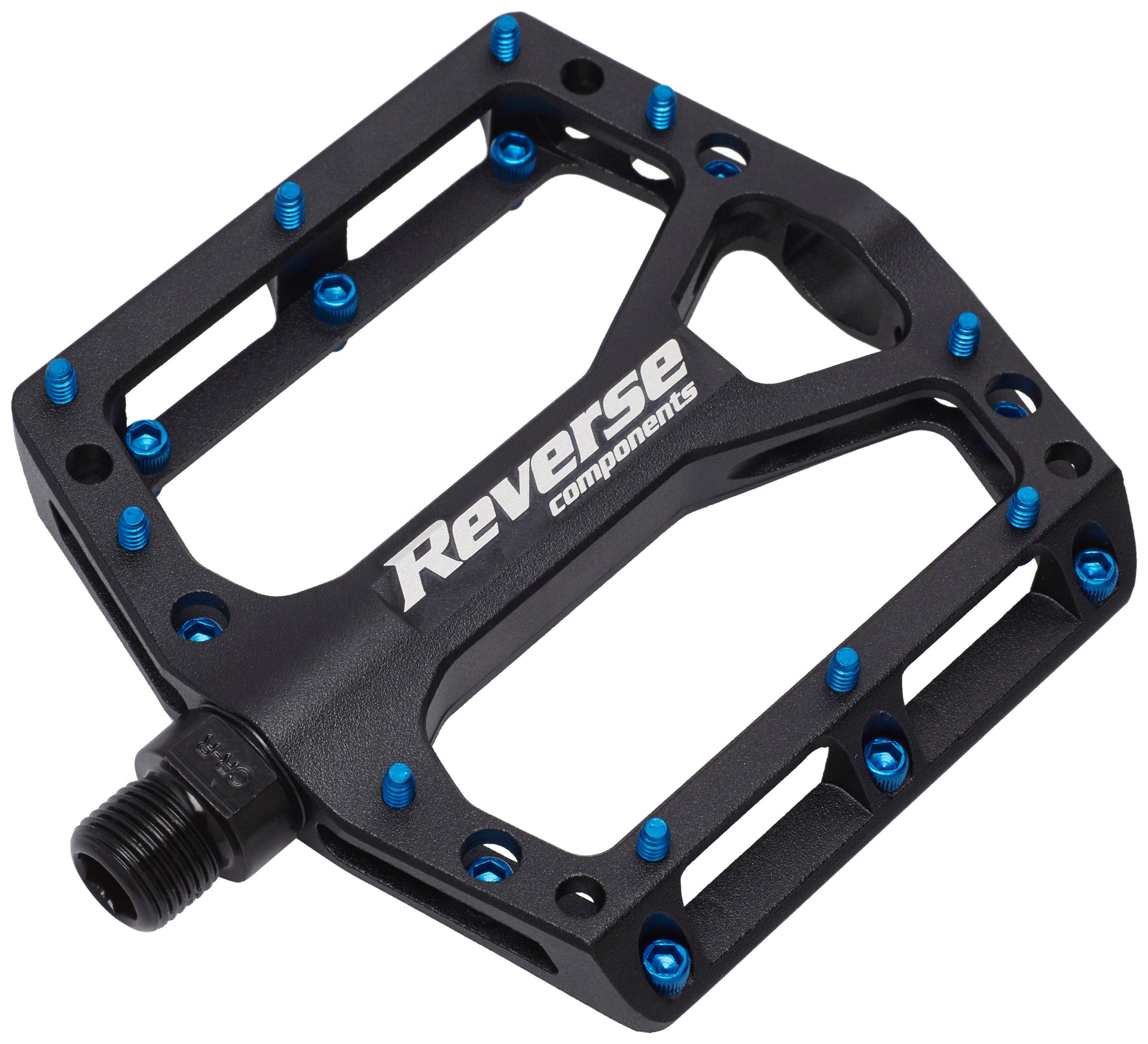 fahrrad pedale günstig Reverse Black One Pedale schwarz/blau