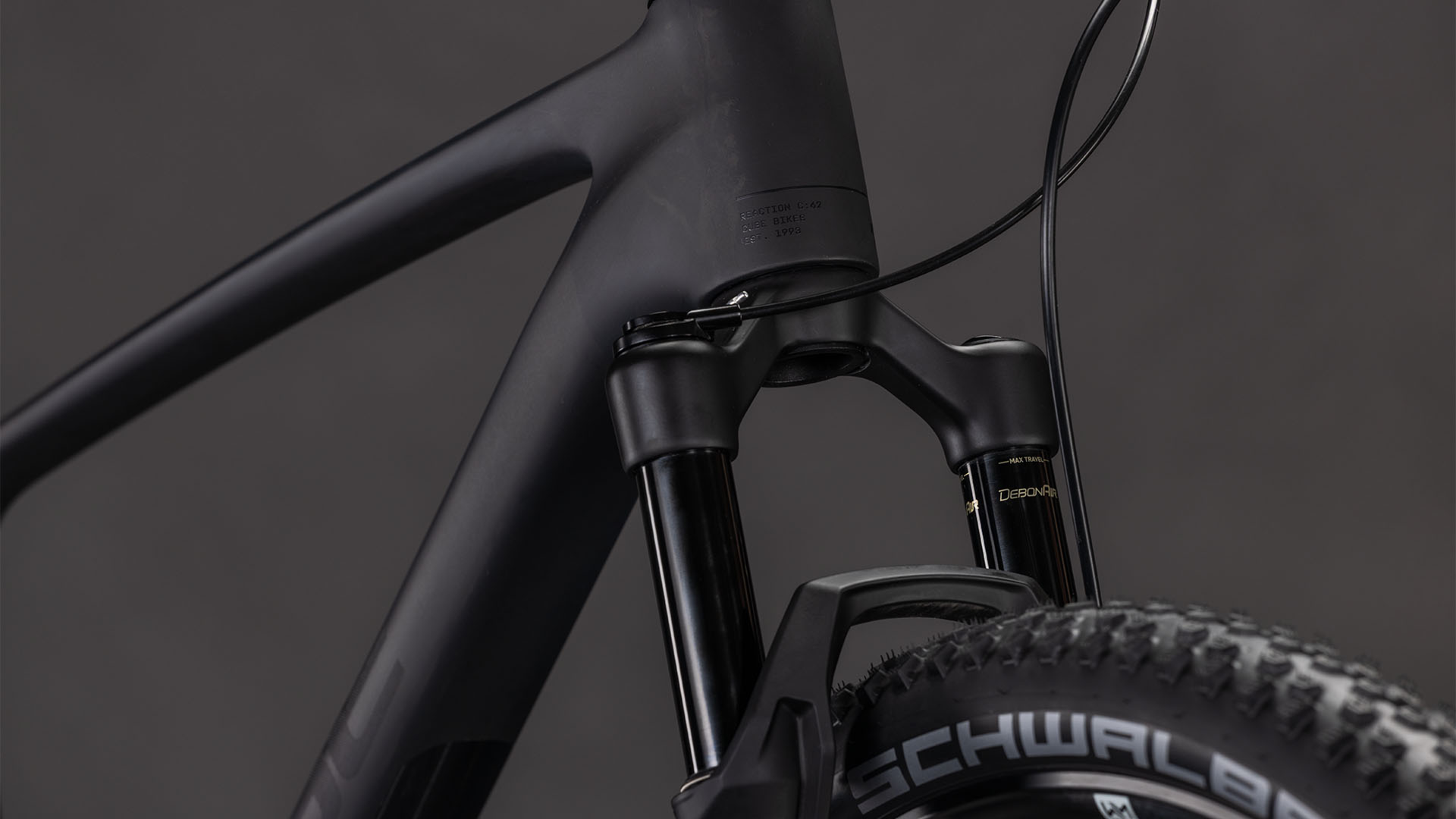 cube fahrrad schwarz matt Cube Reaction C:62 Pro (2026) | 29 Zoll MTB Hardtail | blackline