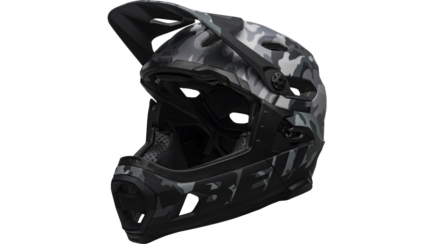 Bell Super DH Mips matte/gloss black camo