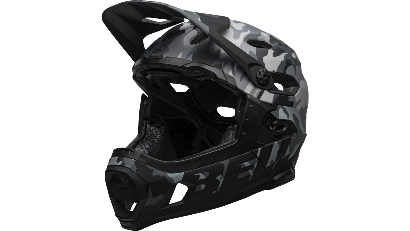 Bell Super DH Mips matte/gloss black camo