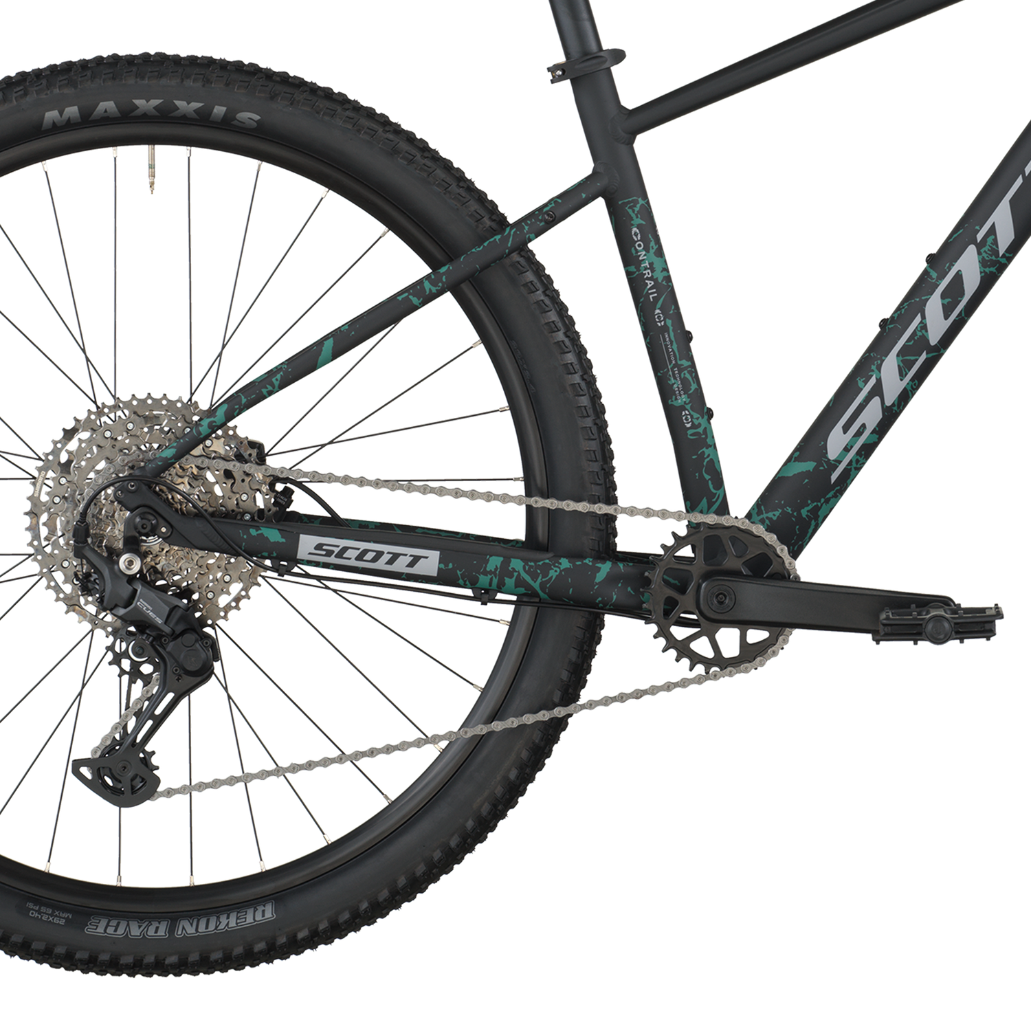 rocker vole 2.0 26 zoll mountainbike schwarz Scott Contrail 20 (2026) | 27,5/29 Zoll MTB Hardtail | black