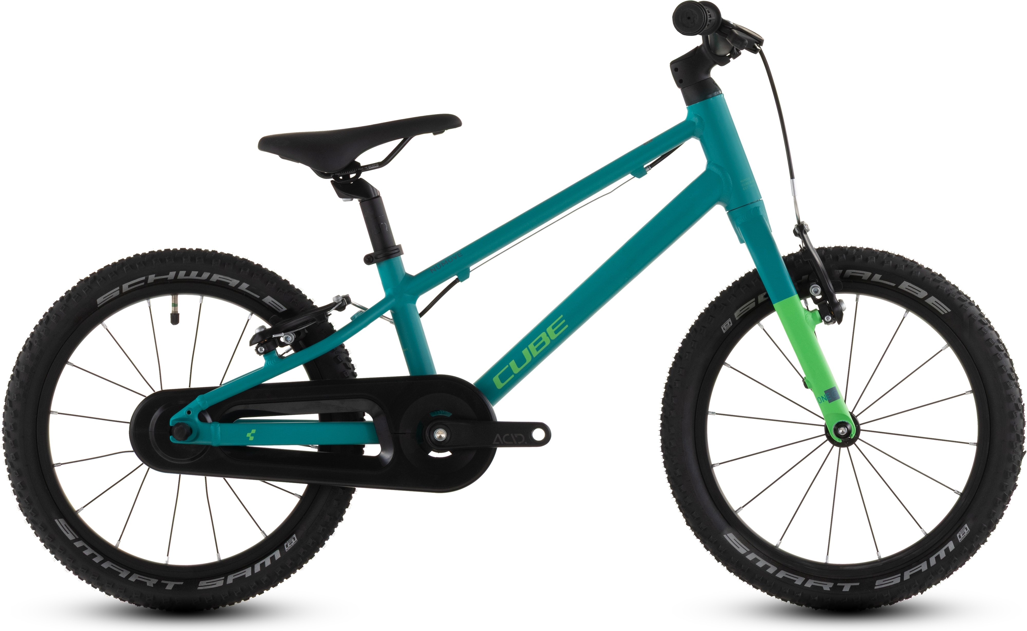 Cube Numove 160 (2027) | 16 Zoll Kinderfahrrad | seagreen´n´green
