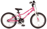 Meipel LITE Urban Kid Bike (2025) | 16 Zoll Kinderfahrrad | Pink/Weiß – aktuelle Variante